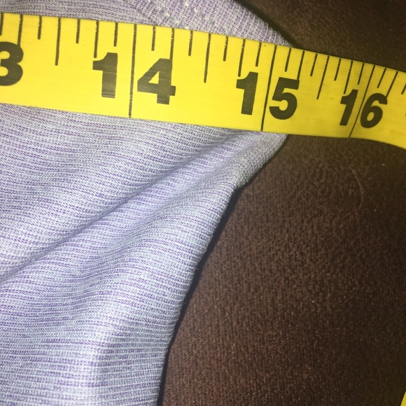 Outdoor Voices Athena High Neck Crop Top Sports Bra Lilac Medium. - Picture 8 of 13